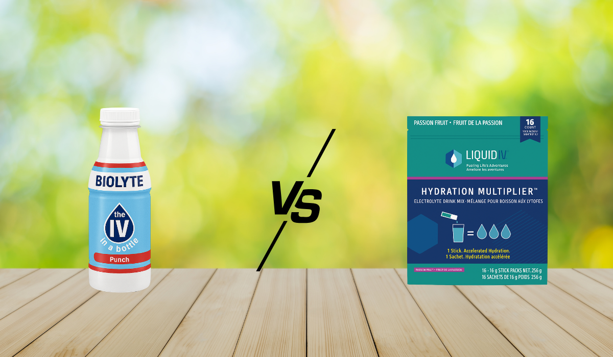 Biolyte vs Liquid IV