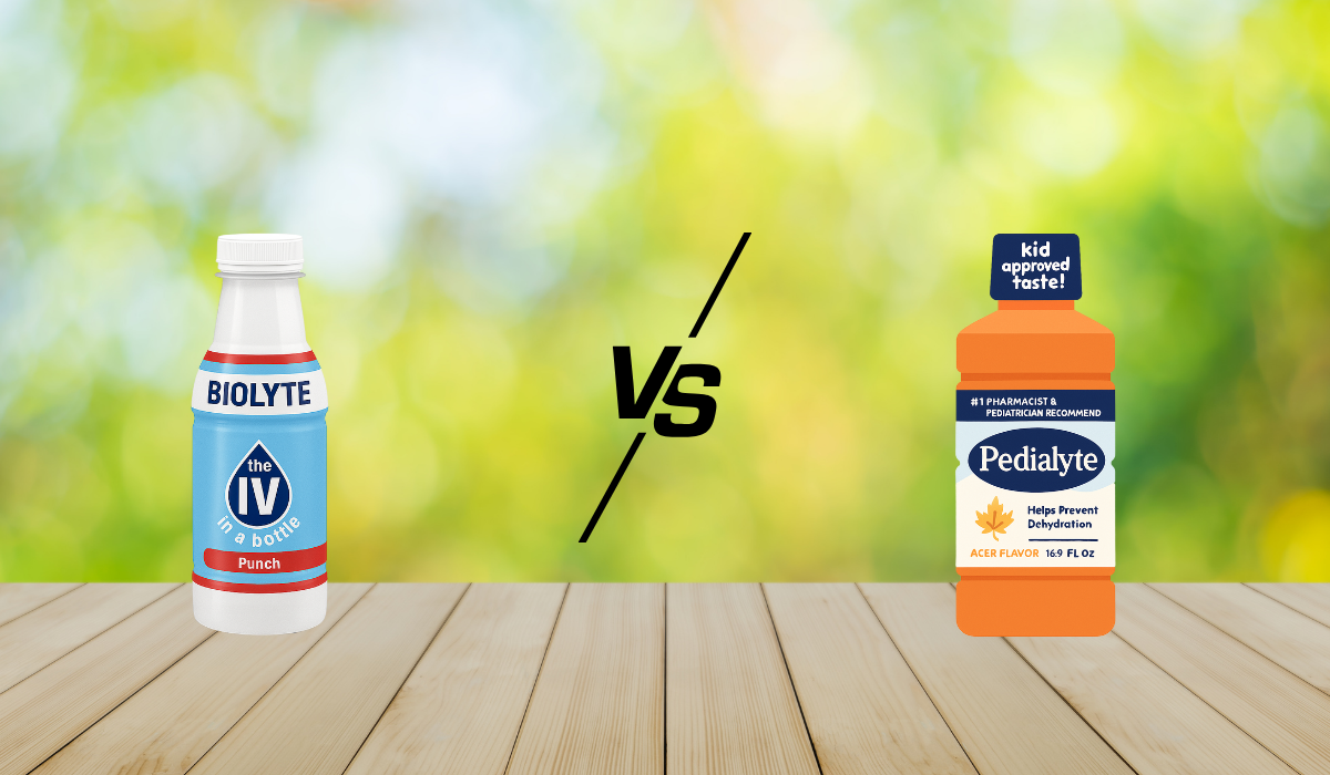 Biolyte vs Pedialyte